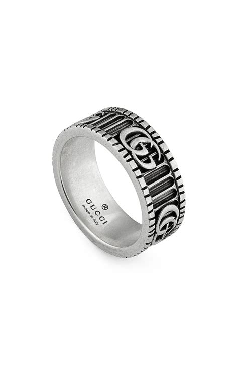 men's gucci wedding band|pre own gucci men ring.